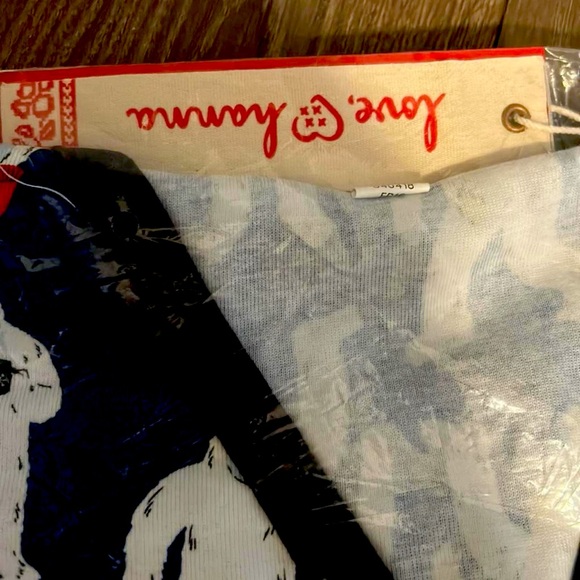 HANNA ANDERSSON WOMENS HENLEY PAJAMA SHIRT BLUE YETI
Size Large - Picture 3 of 3